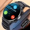 LIGE BW0382 ECG PPG NFC Bluetooth Call Men AMOLED Multifunctional Screen Sport Smartwatch 2024
