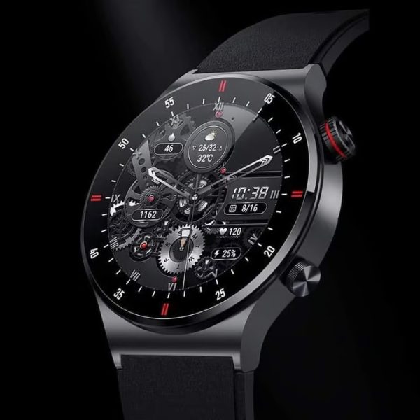 LIGE BW0382 ECG PPG NFC Bluetooth Call Men AMOLED Multifunctional Screen Sport Smartwatch 2024