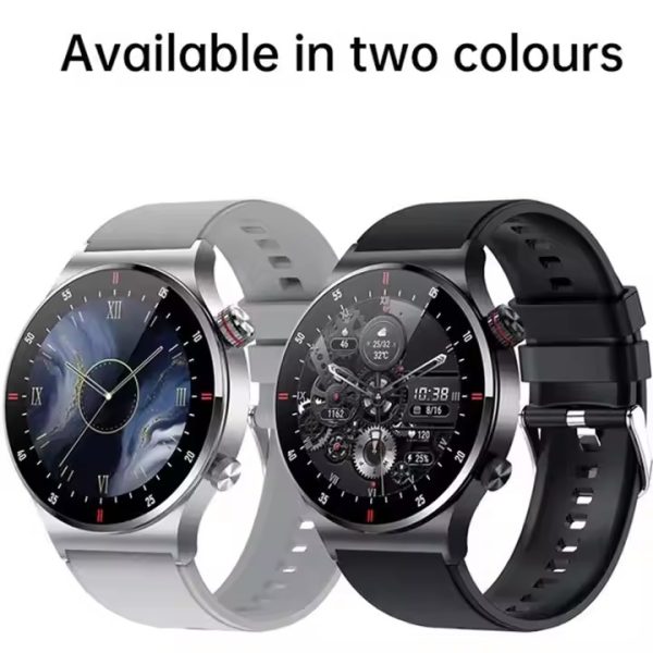 LIGE BW0382 ECG PPG NFC Bluetooth Call Men AMOLED Multifunctional Screen Sport Smartwatch