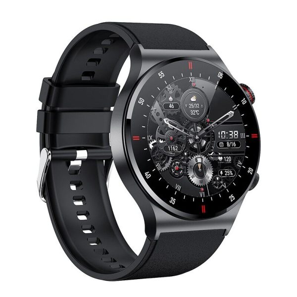 LIGE BW0382 ECG PPG NFC Bluetooth Call Men AMOLED Multifunctional Screen Sport Smartwatch