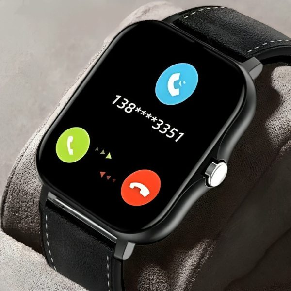 LIGE Full Touch Bluetooth Calling Multifunctional Smartwatch GT20 Black V2.0L