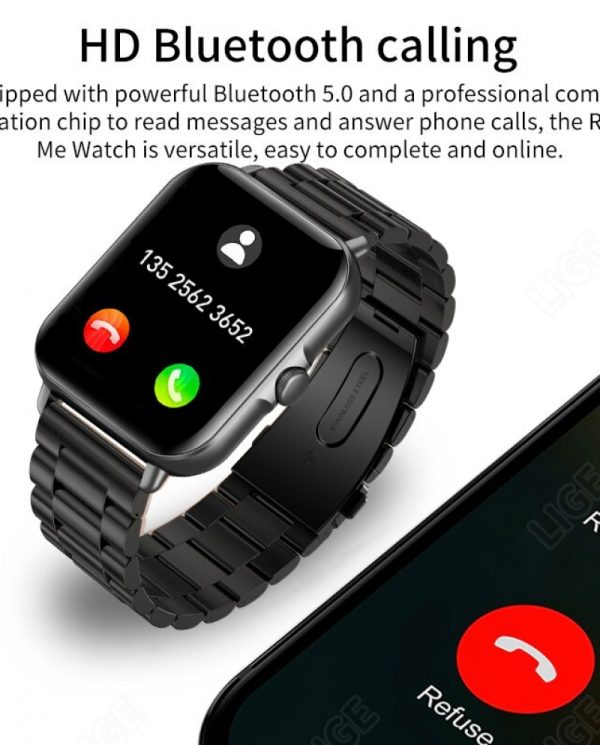 LIGE Multifunctional Smartwatch GT30 V2.0 Black