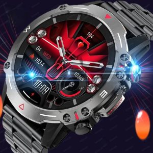 LIGE Super AMOLED Waterproof Smartwatch for Men