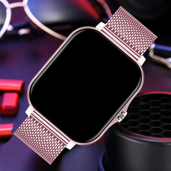 Lige full touch bluetooth calling multifunctional smartwatch gt20 silver