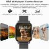 Lige full touch screen fitness tracker bluetooth multifunctional smart watch GT30