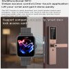 Lige full touch screen fitness tracker bluetooth multifunctional smartwatch GT30