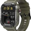 2024 Latest Military Grade Rugged 100% Waterproof Smartwatch