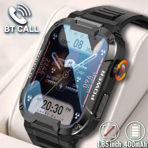 2024 Latest Military Grade Rugged 100% Waterproof Smartwatch