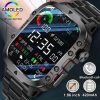 LIGE Bluetooth Calling Rugged Smartwatch Hello Black