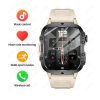 LIGE Bluetooth Calling Rugged Smartwatch Hello White