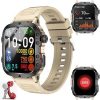 LIGE Bluetooth Calling Rugged Smartwatch Hello White