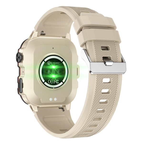 LIGE Bluetooth Calling Rugged Smart watch Hello White