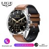 2025 LIGE BW0408 Original AMOLED HD Bluetooth Call Smartwatch Silver