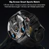 LIGE New 710mAh Large Capacity Battery Smart Watch Men Outdoor Sports Health Tracking Waterproof Smart Bracelet Bluetooth Call Rugged Smart Watch 2025 Gift