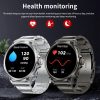 LIGE New 710mAh Large Capacity Battery Smart Watch Men Outdoor Sports Health Tracking Waterproof Smart Bracelet Bluetooth Call Rugged Smart Watch 2025