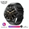 2025 LIGE BW0408 Original AMOLED HD Bluetooth Call Smartwatch