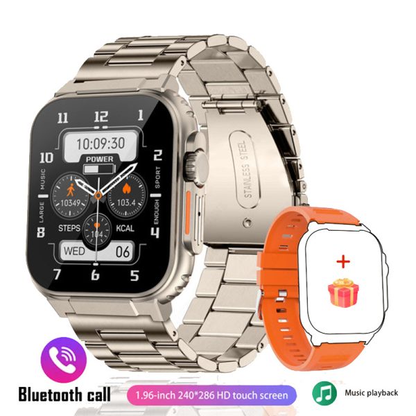LIGE New 600mAh Long Battery with 100% waterproof Voice Racording Bluetooth Call Multifuntional Smart watch