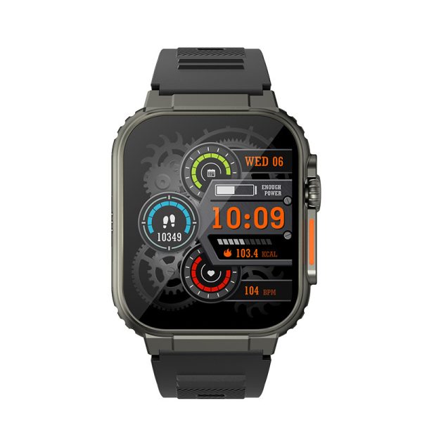 LIGE New 600mAh Long Battery with 100% waterproof Voice Racording Bluetooth Call Multifuntional Smart watch