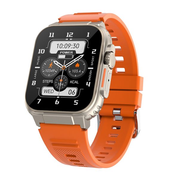 LIGE New 600mAh Long Battery with 100% waterproof Voice Racording Bluetooth Call Multifuntional Smart watch