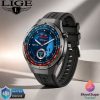 Blood Sugar Monitoring Smartwatch with Bluetooth Calling | Super AMOLED Display | Full Waterproof.