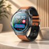 Blood Sugar Monitoring Smartwatch with Bluetooth Calling | Super AMOLED Display | Full Waterproof.