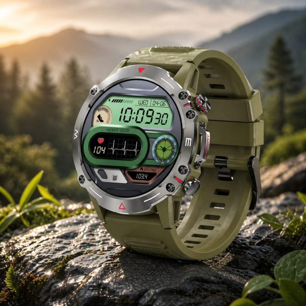 LIGE Super AMOLED Waterproof Smart watch for Men