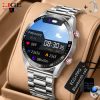 Luxury Design Bluetooth Calling Smartwatch | ECG+PPG Health Monitor, Heart Rate, Blood Pressure, Full Touch Display