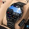 Luxury Design Bluetooth Calling Smartwatch | ECG+PPG Health Monitor, Heart Rate, Blood Pressure, Full Touch Display