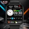 LIGE Alpha Bluetooth Calling Smartwatch with HD Display and Health Tracking