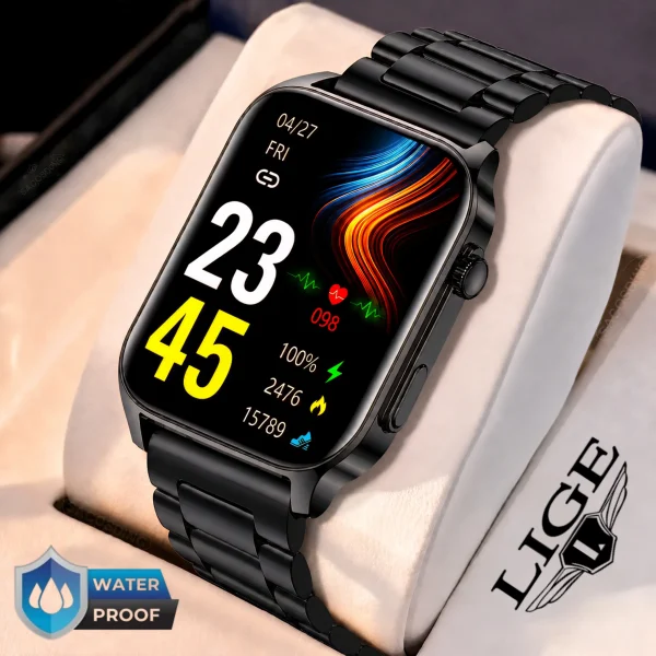 Bluetooth Calling Smartwatch with HD Display and Fitness Tracking
