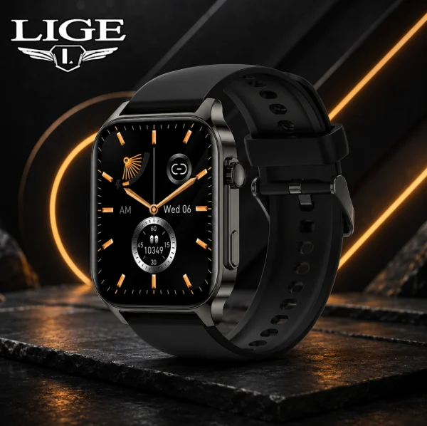 Bluetooth Calling Smartwatch with HD Display and Fitness Tracking