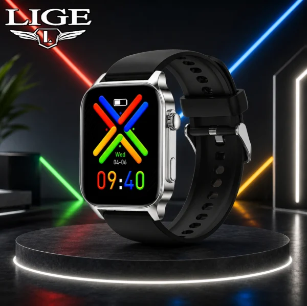 Bluetooth Calling Smartwatch with HD Display and Fitness Tracking
