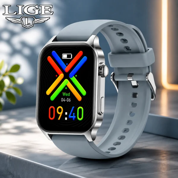 Bluetooth Calling Smartwatch with HD Display and Fitness Tracking