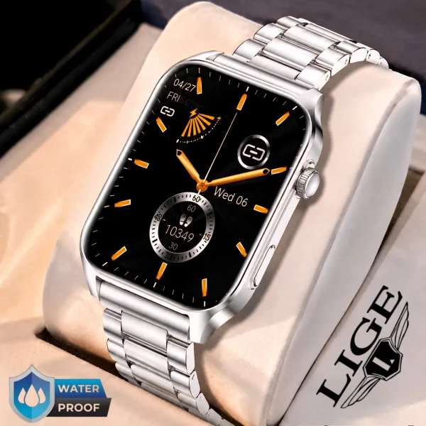 Bluetooth Calling Smartwatch with HD Display and Fitness Tracking