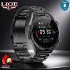 LIGE Original Blood Sugar Monitoring Smartwatch 100% Waterproof Sports Watch.