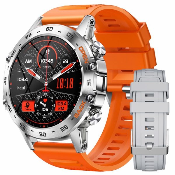 LIGE BW1846 Bluetooth Calling Rugged Smartwatch 1.39 HD Display IP68 Waterproof