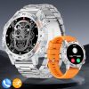 LIGE BW1846 Bluetooth Calling Rugged Smartwatch 1.39 HD Display IP68 Waterproof