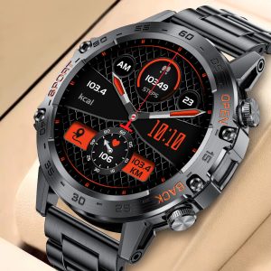 LIGE BW1846 Bluetooth Calling Rugged Smartwatch 1.39 HD Display IP68 Waterproof